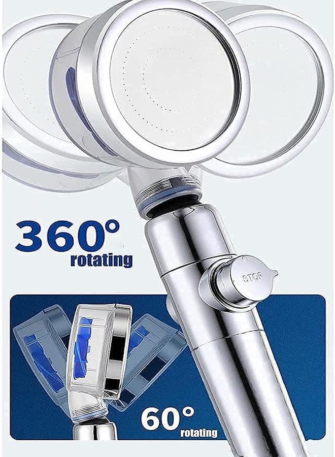 JAGGER JBA228 Rain Hand Shower Head For Bathroom, High-Pressure Water Saving Shower, Hand Shower Head With Teflon Tape (RAIN FAN SHOWER [ 360 DEGREE ROTATING ]) - Image 3